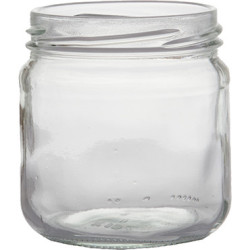 212ml glass, 250g med honning