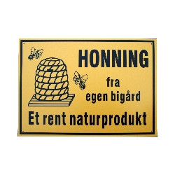 Skilt 35x25cm