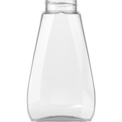 PET Squeeze flaske, oval, 250ml