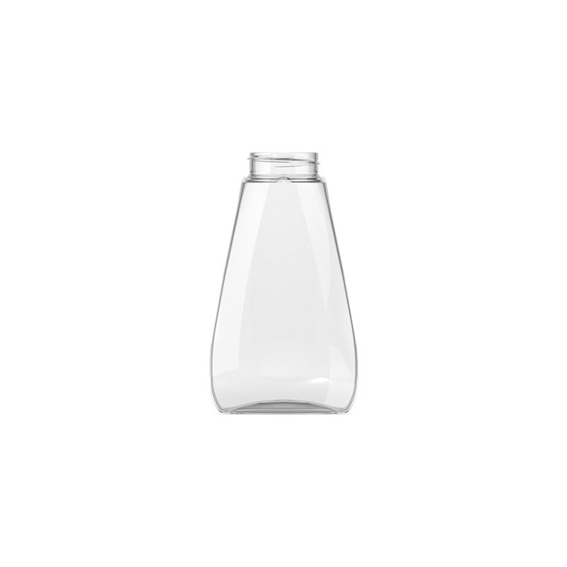 PET Squeeze flaske, oval, 250ml