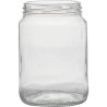 730ml glass, rund.  1 kg med honning