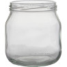 550ml glass, rund, 750g med honning