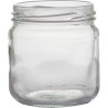 535ml glass, rund, 700g med honning