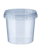 Plastbokser og spann